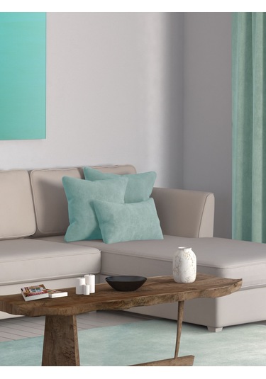 Home Daily Series Sis Mavisi Rengi Kırlent Yastık Kılıfı Sis Mavisi