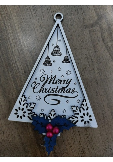 Lavanta Tasarım Yeni Yıl Süsü Ağaç Süsleri Çam Ağacı Beyaz