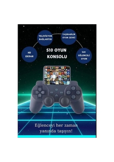 520 Oyunlu Kablosuz Oyun Konsolu i Oyun Konsolu