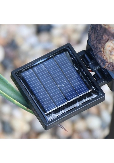 Agoodshop Led Masa Işık Bahçe Lambası Led Masa Lambası Pil Masa Lambaları Dış Mekan Masa Lambası Led Bah 1 Adet Polisilikon 2v