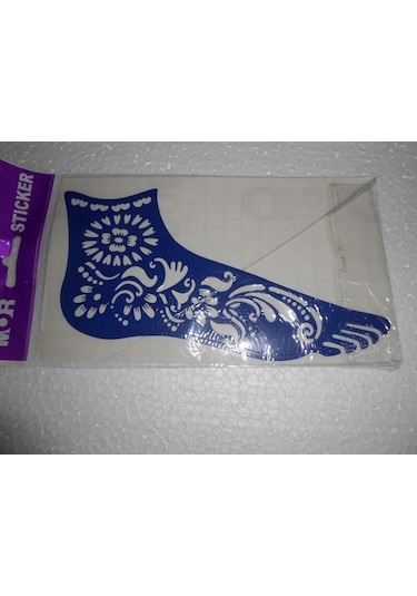 Tayfun16 Hint Kınası Dövme Şablonları Modelleri - Ayak