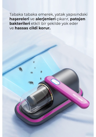 Neutron Anti-Alerjen Şarjlı El Süpürgesi