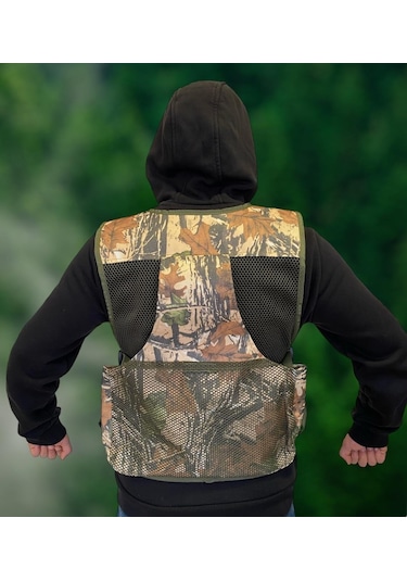 Asil - Yel 27116 | Fileli Kolonlu Avcı Yelek