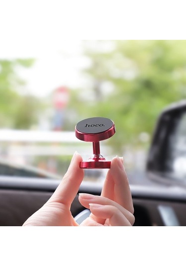 Joyhub Hoco Hoco. Ca36 Plus Orta Konsol Metal Manyetik Araç Içi Telefon Tutucu Gösterge Paneli Cep Telefonu Navigasyon Braketi Havalandırma Ur1fm8