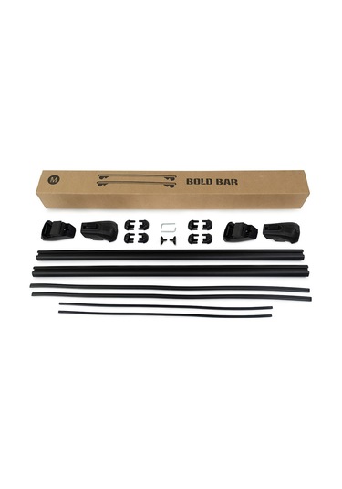 Volvo Xc40 Ara Atkı Siyah- Bold Bar V2 2 Parça 2017+