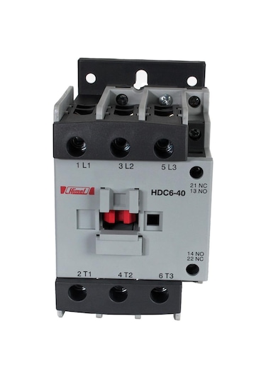 Himel 40A 1NO 1NC 220V AC 50Hz 18,5kW Güç Kontaktörü
