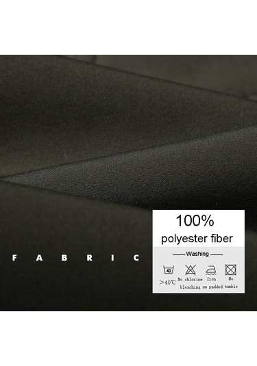 Sones Erkek Bağcıklı Pantolon Bol Kesim Pantolon Çoklu Cepli Siyah