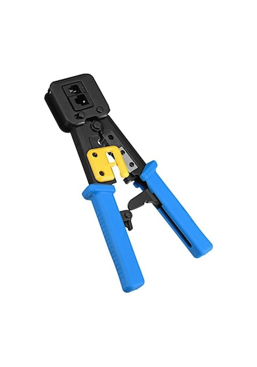 Yeni Nesil Rj45 Rj11 Rj12 Cat5 Cat6 Ez Konnektör Sıkma Pensesi