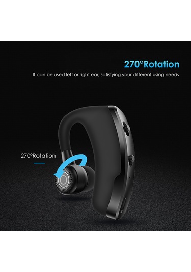 Kangvka V9 Kablosuz Kulaklık - Araçta Kullanım İçin Stereo Bluetooth 5.0 İş Kulaklığı