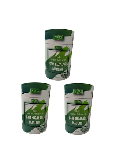 Nurs Ballı ve Pekmezli Çam Kozalağı Macunu 3 x 240 G