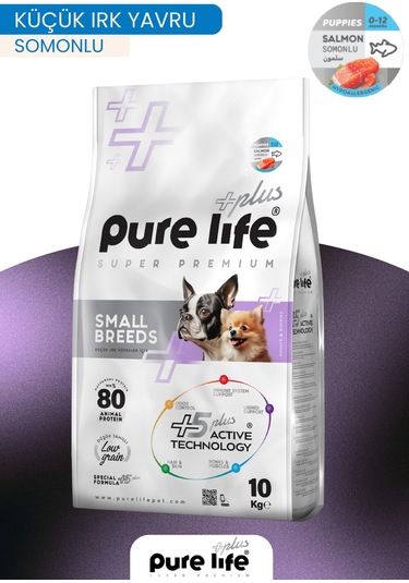 Plus Somonlu Küçük Irk Yavru Köpek Maması 10 Kg