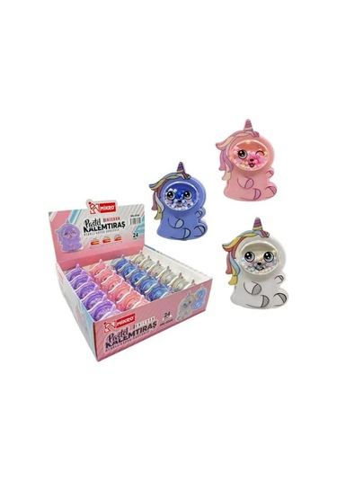 Mikro Mk-4040-24 Unicorn Çift Biçaklı Kalemtiraş