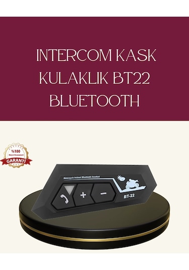Ceylan Adam Motosiklet Sürüşleri İçin Bt22 Kask Bluetooth Kulaklık Mikrofonlu