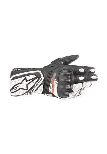 Alpinestars Stella Sp-8 V3 Korumalı Kadın Motosiklet Eldiveni Siyah Beyaz