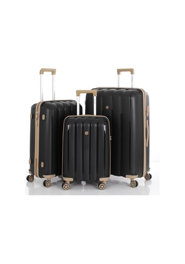 Mçs Üçlü Polipropilen Valiz Seti V305 S18y100033-set 00428 3'lü Set Çok Renkli