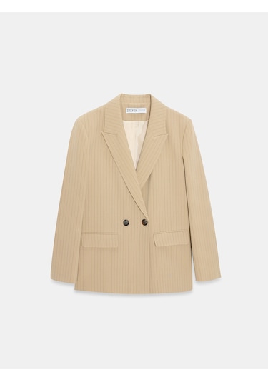 Dilvin 60786 Blazer Ceket-camel Camel