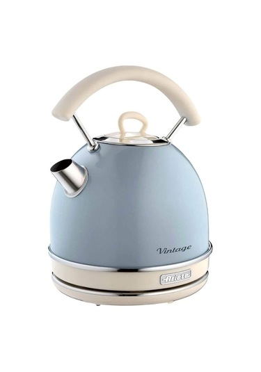 Ariete Vintage Dom Su Isıtıcı Mavi 2877/05 - Retro Kettle, 2000 W