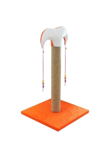 4 Şapkalı Tırmalama Tahtası 60 Cm