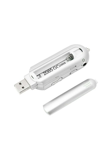 Mufunye Gümüş Usb Dijital Müzik Çaları - Taşınabilir Kablosuz Cihaz, Kartlı Versiyon Ve Kulaklık Kablosu Dahil