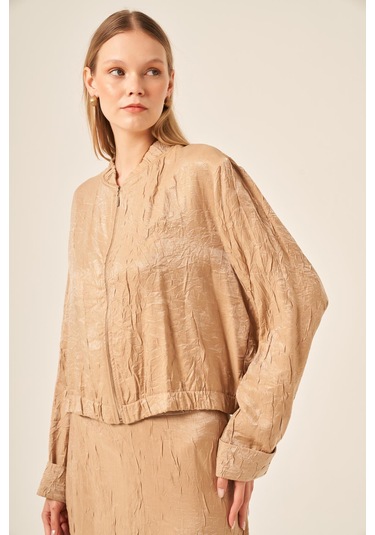 Ftz Women Kadın Kraş Etekli Takım Beige 31171 Beige