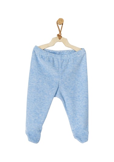 Andywawa Erkek Bebek Mavi Kadife Alt Üst Takım Ac22316rep 001