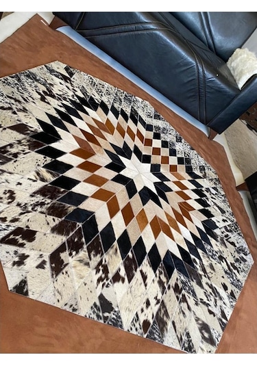 Deri Love Özel Tasarım Deri Halı (514704929)