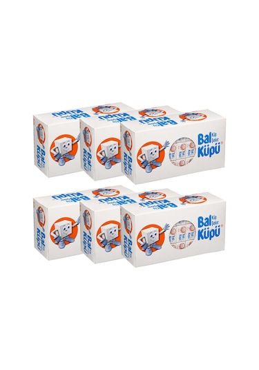 Bal Küpü Çift Sargılı Küp Şeker 750 Gr 6 Paket 6'lı Set