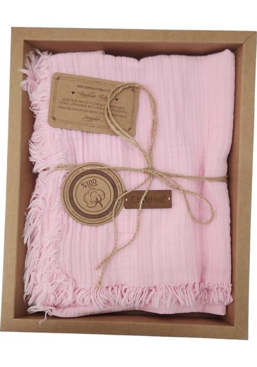 Babydoll Battaniye Bebese İki Kat Pembe-11156 Pembe