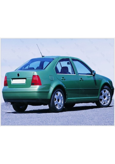 Vw Bora Krom Cam Çıtası 4 Prç. 1998-2004 P.  Çelik