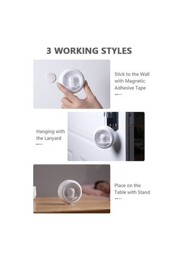 Prestigegoods Çocuklar İçin Gece Lambası Sevimli Kedi Gece Lambası Bebek Odası İçin 4000k Sıca Sarı