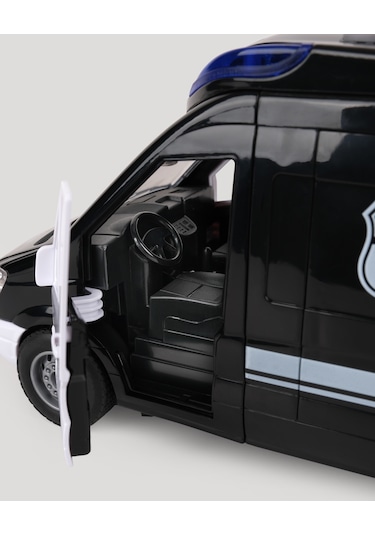 Sesli Ve Işıklı Polis Swat Ekip Aracı