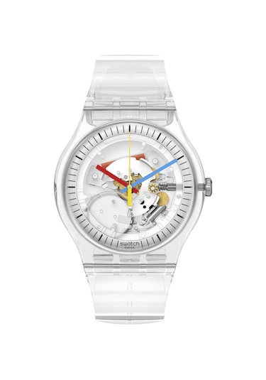 Swatch Clearly New Gent Unisex Kol Saati SO29K100