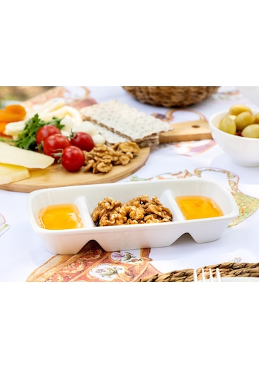 Madame Coco New Petit Concept 3 Bölmeli Sunum Tabağı 1kserv006220,5x9,8x3,5cm