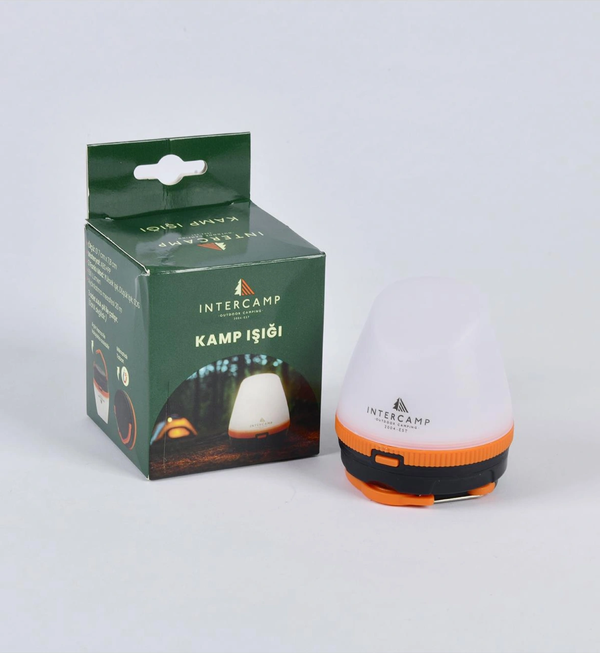 150 Lümen Kamp Işığı, 3 Mod, Mıknatıslı Taban, Asılabilir, 20 M Aydınlatma Pil Hariç Çok Renkli