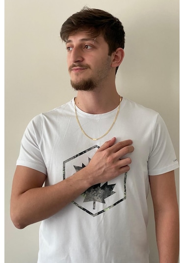 Zümrüt Sarraf 14 Ayar Altın Erkek Dikdörgen Plakalı Köşeli GurmetZincir Kolye