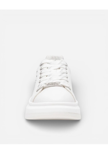 Steve Madden Glacıal-sm Whıte Kadın Beyaz Sneakers Glacıal-sm