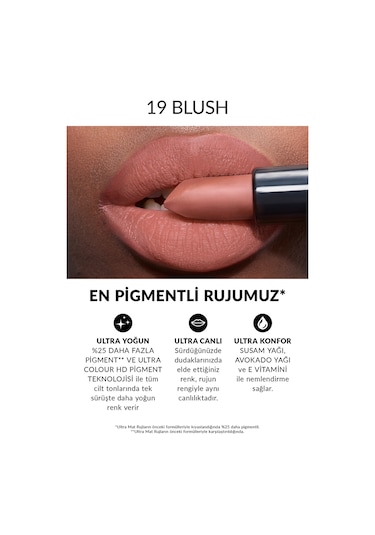 Avon Ultra Mat Ruj Blush