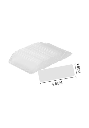 60 Parça Çok Amaçlı Şeffaf Nano Çift Taraflı Bant Tekrar Kullanıl N11.1349