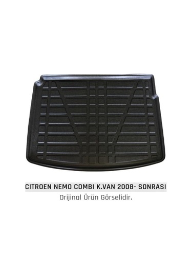 Bagaj Havuzu Citroen Nemo Combimix 2008-2021 Siyah