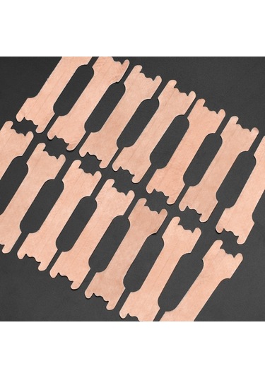 Mufunye Kahverengi Non-woven Kumaştan Yapılmış 200 Veya 500 Adet Horlama Önleyici Bant