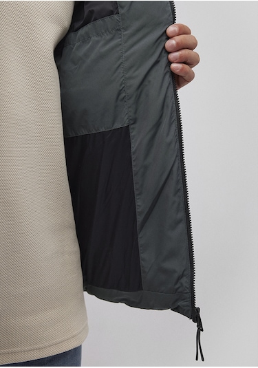 Mavi - Kapüşonlu Yeşil Şişme Mont 0110349-71598 Yeşil