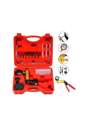 Mufunye Mufunye El Tipi Vakum Pompası, Adaptörlü Fren Sıvısı Boşaltma Aracı, Araç Ve Motosiklet Teşhisi İçin Kullanışlı