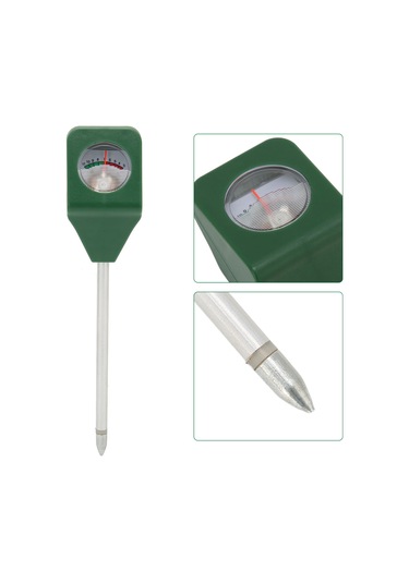 Hangfox Taşınabilir Toprak Ph Ölçer - Abs Malzeme Bahçe Bitkileri İçin Hassas İğne Prob Ph Metre