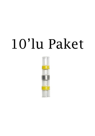 Brio Kablo Ucu Isıt Birleştir Lehimli Sarı 40-60 Mm2 10'lu Paket