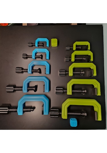 5li G Kelepçe - C Kelepçe - Sert Plastik Mengene - Ahşap Marangoz