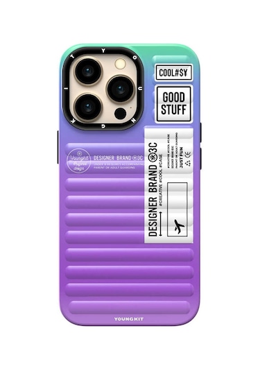 iPhone 14 Pro Uyumlu Kılıf YoungKit The Secret Color Serisi Kapak