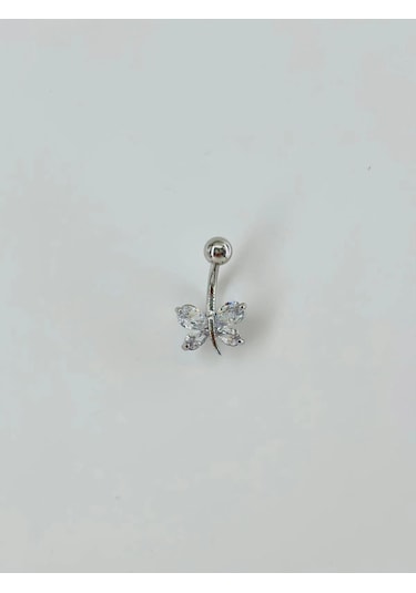 Kelebek Detaylı Göbek Piercing Diğer 26895014