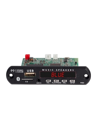 Magicvoice Mp5 Usb/sd/mmc/bluetooth Kumandalı Oto Tep Çevirici  Di