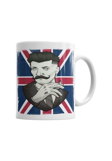 Gentleman Kupa Bardak Porselen Karışık