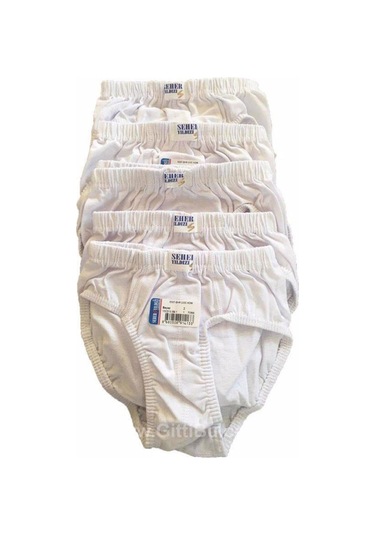 Seher Erkek Çocuk  Pamuklu Slip Külot 0037-12 Adet